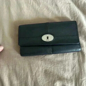 Fossil wallet , black